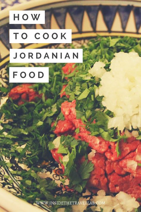 Jordanian food relies heavily on fresh ingredients, often finely chopped. It’s also surprisingly easy to make. - via @insidetravellab Jordanian Recipes, Travel To Jordan, Jordanian Food, Sumac Spice, Arabic Food Recipes, North African Food, Middle East Food, East Recipes, Indian Rice Recipes