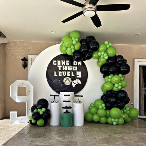 XBOX Theme Birthday Party Xbox Birthday Party, Luxury Event Decor, Theme Birthday Party, Decor Luxury, Luxury Event, Theme Birthday, Event Decor, Birthday Party Themes, Xbox