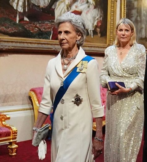 Royal Tiaras at the Japanese State Banquet at Buckingham Palace Poltimore Tiara, Duchess Of Gloucester, All Are Welcome Here, State Banquet, Lady Susan, Royal Crown Jewels, Order Of The Garter, Horse Guards Parade, Queen Alexandra