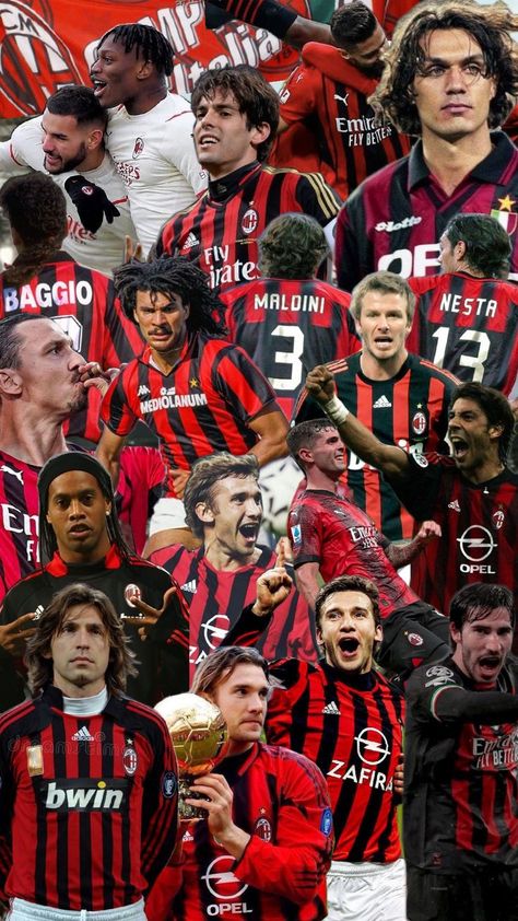 Milan Outfits, Ricardo Kaka, Milan Wallpaper, Milan Football, Paolo Maldini, A.c. Milan, Scott Pilgrim, Ac Milan, Beautiful Smile Women