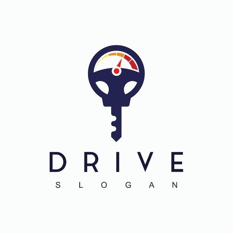 Driving Logo Design, Driving School Logo Design, Rent A Car Logo, Driving School Logo, Store Moodboard, Maintenance Logo, Drive Logo, Key Logo, Automotive Logo Design