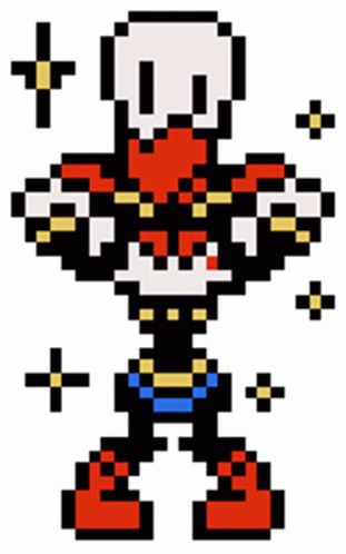 Its papyrus ig Undertale Pixel Art, Art Perle, Undertale Memes, Undertale Sans, Undertale Funny, Toby Fox, Undertale Cute, Undertale Drawings, Undertale Art