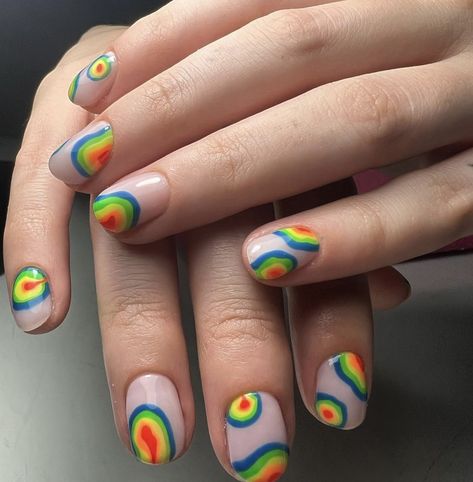 Young Miko Nails Inspired, Young Miko Nails, Walking Rainbow, Young Miko, Outfit Check, Nails 2023, Manicure Y Pedicure, Dream Nails, Nail Inspiration