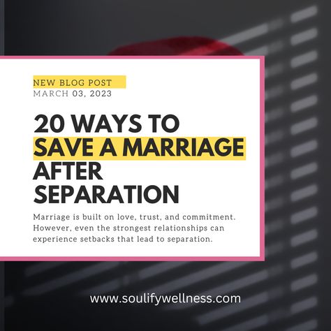 save a marriage after separation Seperation Marriage Tips, Repairing A Marriage, Repairing Marriage, Rebuild Relationship, Separation Marriage, Rebuild Trust In A Relationship, Seperation Marriage, Marriage Reconciliation, Trust In A Relationship