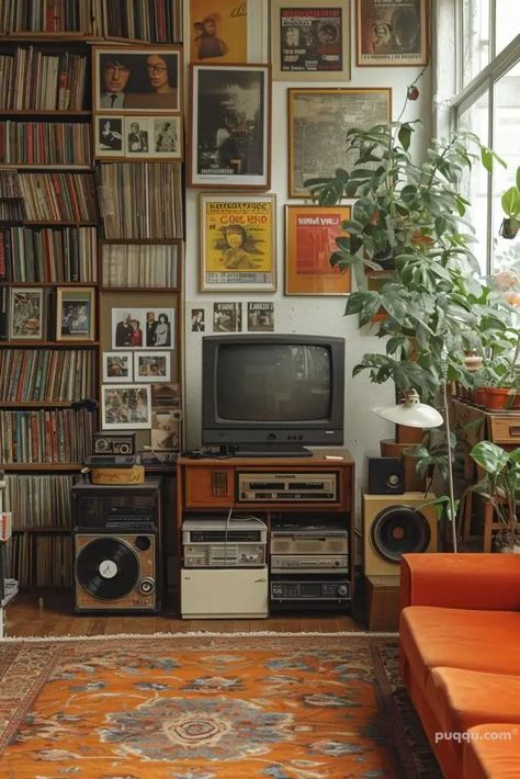 70s Room, 70s Living Room, 70s Interior Design, 70s House, 70s Interior, Retro Living Rooms, Retro Room, Deco Retro, Living Room Inspo