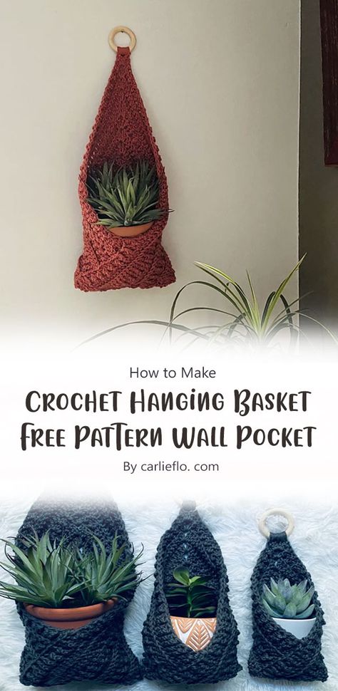 Crochet wall decor