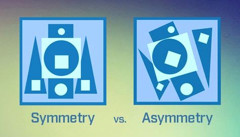 Symmetry and Asymmetry in Web Design: What Do You Prefer? Unity In Design, Asymmetric Art, Geometric Origami, Balance Art, Collage Art Projects, Design Composition, Abstract Inspiration, Special Images, Symmetry Art