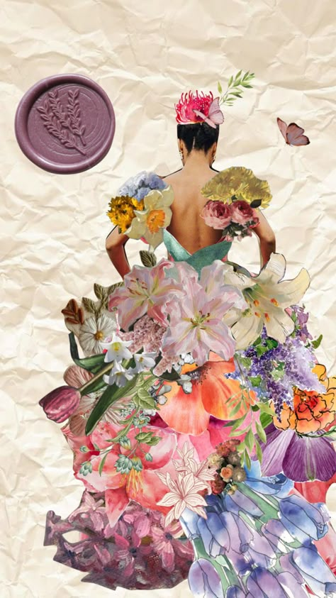 #flowers #collage #aesthetic Flowers Collage, Aesthetic Shuffles, Flower Collage, Collage Art Projects, Surreal Collage, Magazine Collage, Paper Collage Art, Creative Genius, The Human Experience