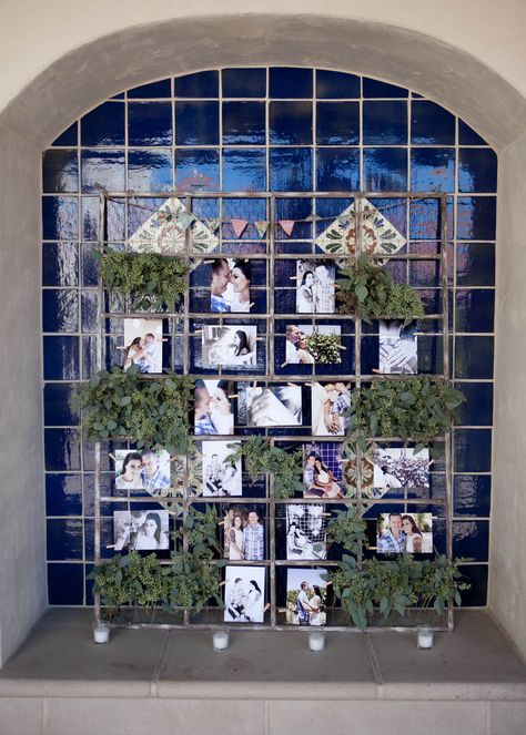 Trellis Photo Display, Wedding Photo Display, Event Center, Photo Displays, Wedding Pictures, Engagement Photos, Photo Wall, Bridal Shower, Wedding Photos