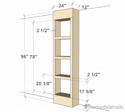 dimensions of bult-in bookshelves Book Shelf Diy, Office Sewing Room, Built In Office, Builtin Bookshelves, Corner Shelf Ideas, Closet Dimensions, Bookcase Plans, Floor To Ceiling Bookshelves, Corner Bookshelves