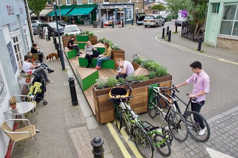 Pocket Park, Sustainable Transport, Urban Cycling, Public Realm, Urban Furniture, Urban Park, Bike Parking, Street Furniture, Street Design