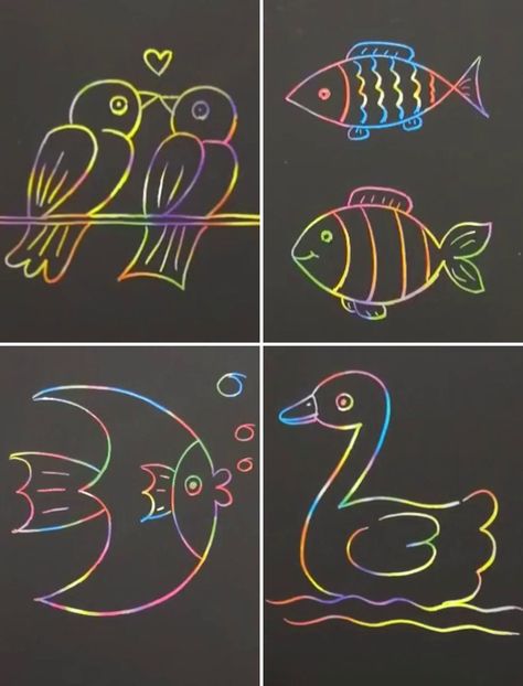 Easy to Draw Animals with Step by Step Tutorials | animal, tutorial | Cute & Easy Animal Drawing Tutorials for Kids | By Kidpid Easy To Draw Animals, Cute Easy Animal Drawings, Animal Tutorial, Easy Animal Drawings, Picture Composition, Draw Animals, Easy Animals, Easy To Draw, Drawing Tutorials For Kids