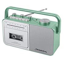 Portable Cassette Player, Big Speakers, Bg Design, Radio Vintage, Retro Gadgets, Retro Radio, Cassette Recorder, Cassette Player, Vintage Radio