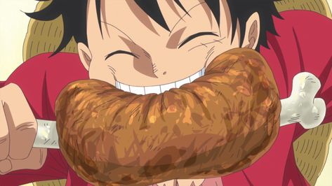 Monkey D Luffy, The Story, Meat, One Piece, Anime