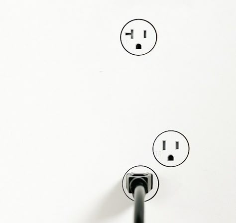 Invisible Outlet, Recessed Outlets, Hidden Outlets, Kitchen Outlets, Path Of Least Resistance, Gadgets Électroniques, Smart Home Switches, Loft Inspiration, Electrical Outlet Covers