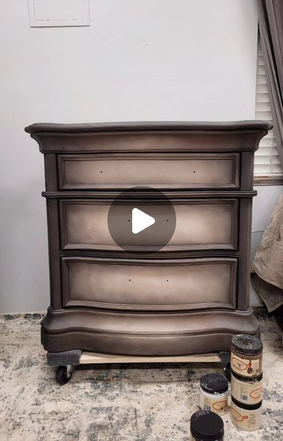 Dixie Belle Chalk Paint Furniture Gravel Road, Dixie Belle Chalk Paint Furniture Bedroom, Blended Painted Furniture, Paint Blending, Brushed By Brandy, Paint Tips, Dixie Belle Paint Company, Painting Wood Furniture, Painting Wood