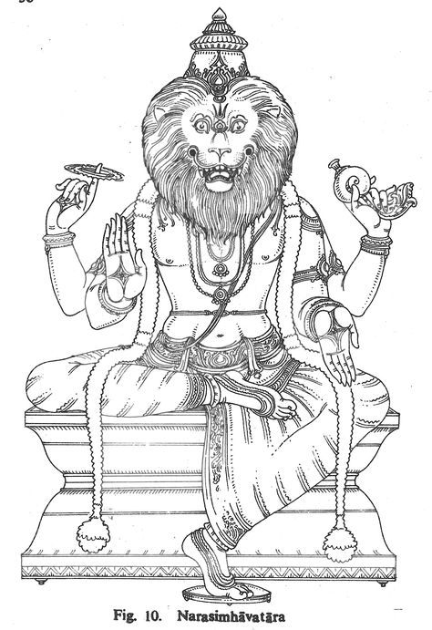 Narasimhavatara God Coloring Pages, Narasimha Swamy, Head Drawing, Kerala Mural Painting, Indian God, Temple Art, Hinduism Art, Vedic Art, Tanjore Painting