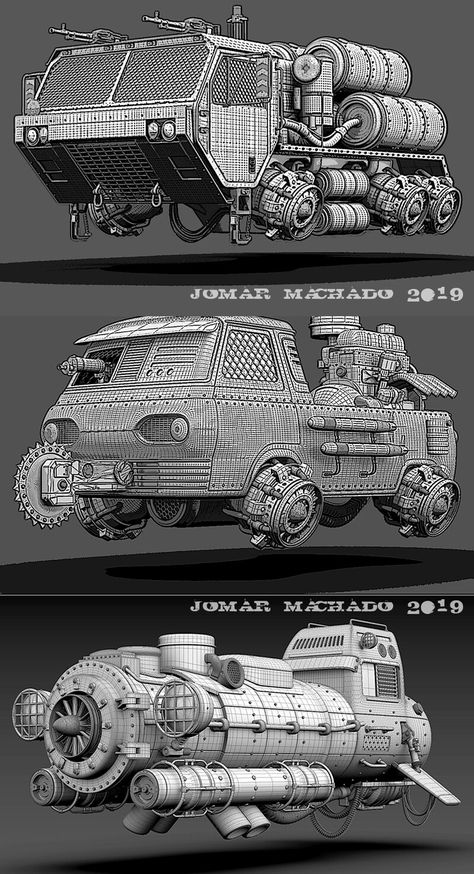 ArtStation - Heavy Metal., Jomar Machado Mad Max Cars, Jomar Machado, In The Last Days, Car Max, Diorama Ideas, Rusty Cars, Last Days, Mad Max, Car Art