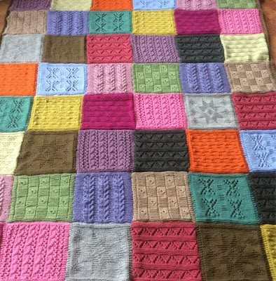 Loom Knitting Blanket, Knitted Squares Pattern, Knitted Squares, Knitted Blanket Squares, Knitting Squares, Blanket Squares, Beanie Knitting Patterns Free, Supermarket Shopping, Knitting Patterns Free Blanket