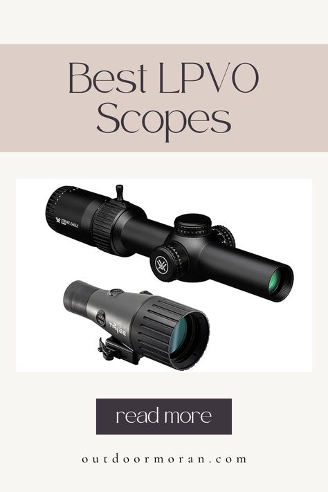 Enhance your shooting game with the Best LPVO Scopes! 🎯🔭 These Low Power Variable Optics deliver crystal-clear clarity and precision, perfect for both short-range and long-range targets. Whether you're a hunter, sports shooter, or tactical enthusiast, these scopes are your secret to success. #LPVOScopes #PrecisionShooting #TacticalOptics #HuntingGear #ShootingSports Hunting Scopes, Shooting Sports, Shooting Games, Hunting Gear, Scopes, Secret To Success, Crystal Clear, Budgeting, Hunting