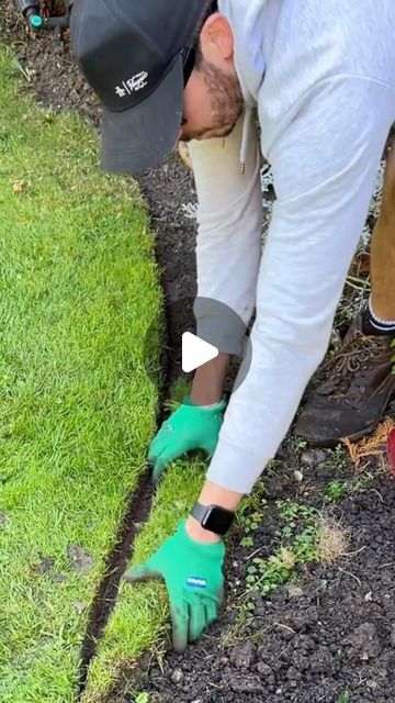 Acres Lawn Care on Instagram: "Satisfying lawn edging adjustment #lawnedging #satisfying #satisfying #amazing #ajustment #transformation #beautiful #gardens #tools #handtools" Edging Tools Landscaping, Lawn Edge Ideas, Lawn Edging Ideas Cheap, Lawn Edging Bricks, Landscaping Edging Ideas, Garden Edging Tool, Flower Bed Edging Ideas, Landscape Edging Ideas, Best Lawn Edger