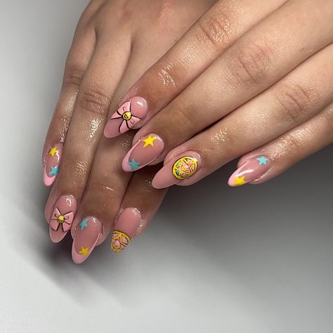 sailor moon freestyle set 💕 this was super cute and fun to do! send some more fun themed, character art freestyles my way!!!! #hamiltonnailtech #sailormoonnails #nailartaddict #gtanailtech #nailshamilton #hamiltonnailsalon Sailor Moon Nail Art, Sailor Moon Nails Design, Hamilton Nails, Sailor Moon Nails, Anime Nails, Moon Nails, Acrylic Toes, Polygel Nails, Vacation Nails