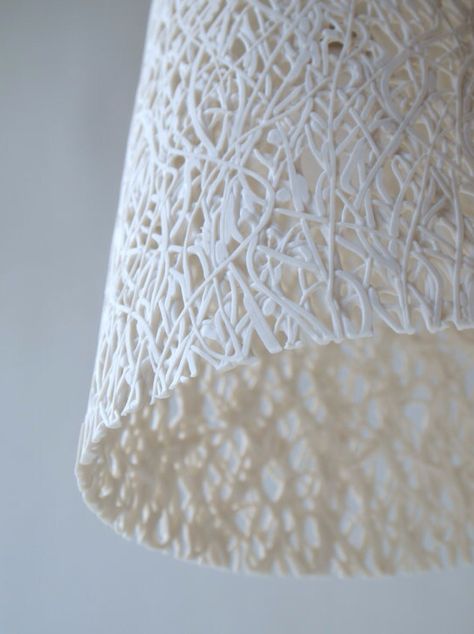 Japanese Paper Lamp, Textile Lamp, Porcelain Lampshade, Luminaria Diy, Diy Luminaire, Dining Plates, Hanging Pendant Light, Modern Lamp Shades, Paper Lace