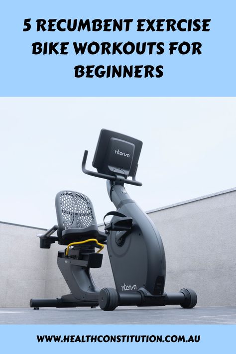 Learn about the top 5 recumbent exercise bike workouts for beginners and the difference between an upright bike and a recumbent bike. Recumbent Bike Workout Beginners, Bike Workouts, Recumbent Exercise Bike, Recumbent Bike Workout, Recumbent Bike, Hiit Program, Bike Workout, Workouts For Beginners, Cardio Routine