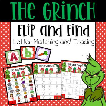 Grinch Literacy Activities Preschool, Grinch Centers, Grinch Alphabet Letters, Grinch Literacy Activities, Grinch Writing Activity, Preschool Grinch Activities, Grinch Activities Kindergarten, Grinch Preschool Activities, How The Grinch Stole Christmas