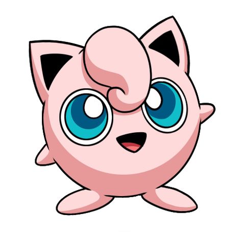 Jubilant Jigglypuff by Red-Flare.deviantart.com on @DeviantArt Cute Pokémon Drawing, Cartoon Drawings Pokemon, Giglipop Pokemon, Jigglypuff Drawing, Jiggly Puff Pokemon, Jigglypuff Gif, How To Draw Jigglypuff, Angry Jigglypuff, Pokémon Pokeball