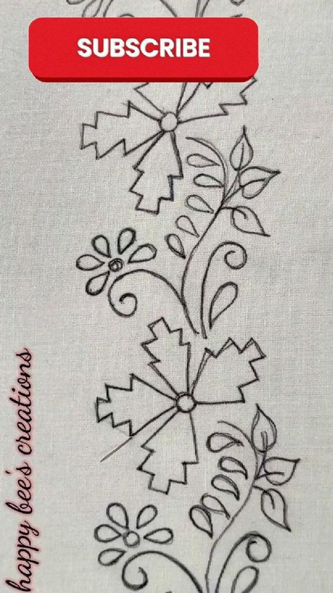 Kamal Kadai, 2023 Image, Basic Hand Embroidery Stitches, Hand Embroidery Patterns Free, Simple Hand Embroidery Patterns, Simple Embroidery Designs, Hand Embroidery Patterns Flowers, Hand Embroidery Videos, Diy Embroidery Patterns