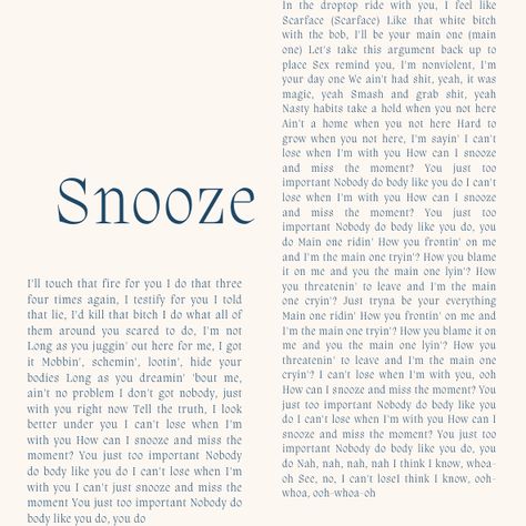 Snooze Lyrics Sza, Sza Aesthetic Snooze, Quotes From Sza Songs, Kill The Urge To Be Chosen Choose Yourself Sza, Snooze Sza Spotify, Snooze Aesthetic, Sza Lyrics Aesthetic, Sza Lyrics Captions, Sza Song Quotes