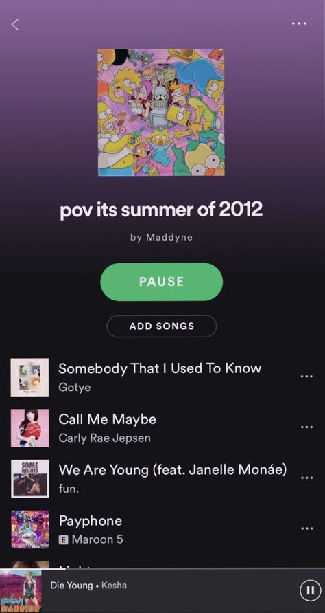 playlist - spotify - 2012 Kesha Die Young, 2000s Playlist, Playlist Spotify, Carly Rae Jepsen, Call Me Maybe, Some Nights, Janelle Monáe, Die Young, Kesha