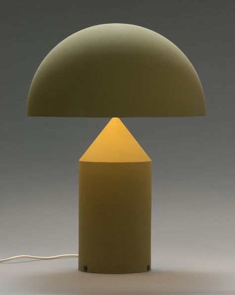 Vico Magistretti. Atollo Table Lamp (model 233). 1977 | MoMA Italian Industrial Design, Luminaria Diy, Vico Magistretti, I Love Lamp, Lampe Design, September 19, Furniture Designer, Objects Design, Urban Design