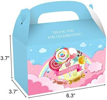 Ships within 24 Hours or Less! Buy This Product Form Our Website For Your Amazing Party! Cieovo 24 Pack Candyland Goodie Gift Boxes, Lollipop Paper Gift Boxes Bags for Sweet Candy Theme Kids Birthday Wedding Baby Shower Party Supplies Decoration Shop at https://www.homepartyking.com/product/cieovo-24-pack-candyland-goodie-gift-boxes-lollipop-paper-gift-boxes-bags-for-sweet-candy-theme-kids-birthday-wedding-baby-shower-party-supplies-decoration Candyland Party Ideas, Candyland Birthday Party, Candyland Theme, Birthday Party Packs, Candyland Birthday, Best Sweets, Candyland Party, Candy Theme, Loot Bags