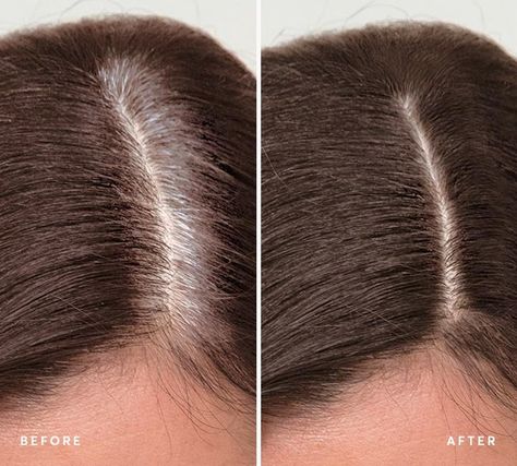 Before and After Root Reboot Application Sea Salt Shampoo, Covering Grey Roots, Madison Reed, Dramatic Hair, Covering Gray Hair, Grey Roots, Root Touch Up, Before After Photo, Grey Hair Color