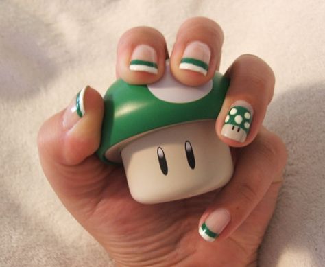 Nail Disorders, Anime Nails, Short Acrylic, Nails For Kids, Nail Art Wedding, Mario Brothers, Nail Art Inspiration, Fancy Nails, Nail Arts