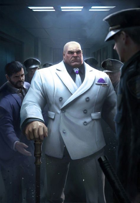 Marvel Kingpin, Daredevil Marvel, King Of New York, Daredevil Comic, Wilson Fisk, Marvel Database, Comic Villains, Marvel Characters Art, Marvel Villains