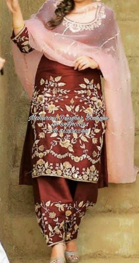 Trending Punjabi Suits For Wedding, Eastern Clothes, Designer Punjabi Suits Patiala, Latest Punjabi Suits, Salwar Suit Neck Designs, Function Dress, Punjabi Suits Party Wear, Suit Punjabi, Punjabi Suit Boutique