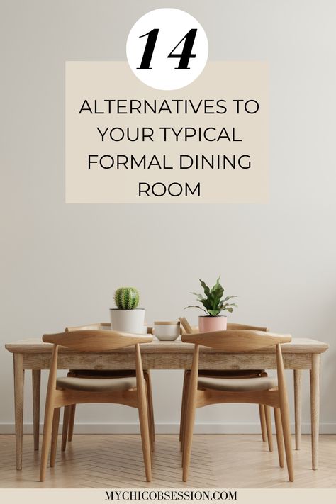 The “Undining” Room: Alternatives to the Dining Room and How To Make the Most Out of Your Space in an Open Concept Home - MY CHIC OBSESSION Undining Room, Multipurpose Dining Room, Unused Dining Room, Open Concept Dining Room, Dining Room Layout, Dining Area Design, Dining Room Windows, Small Dining Area, Dining Room Cozy