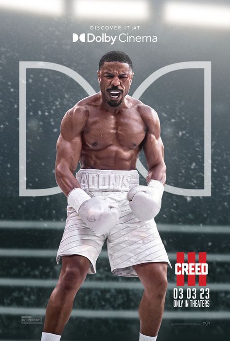 Creed Boxing, Michael Bakari Jordan, Creed Movie, Creed 3, Boxing Images, New Movie Posters, Boxing Posters, Sports Movie, Michael B Jordan