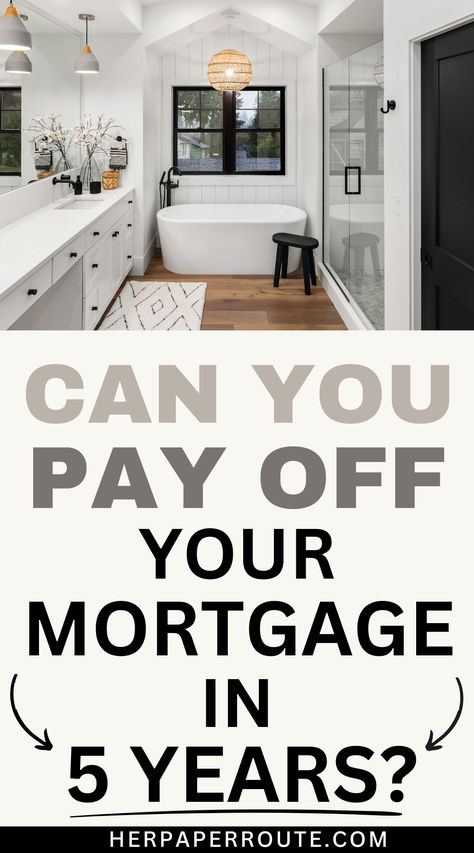 “How can I pay off my mortgage in five years?” It’s a question that’s only asked by the brave. Considering most houses take between 15 and 30 years to pay for, five years is an incredibly brief period. It is possible to pay off a mortgage in five years, but it does require a lot of focused effort. You’ll learn what works, what doesn’t, and how to pay off a mortgage in five years with confidence. Here’s how to get started. Pay Off House Early, Paying Mortgage Off Early Tips, How To Pay Off Mortgage Early, Pay Off Mortgage Early, Wealth Planning, In Five Years, Mortgage Payoff, Mortgage Payment, Wealth Management