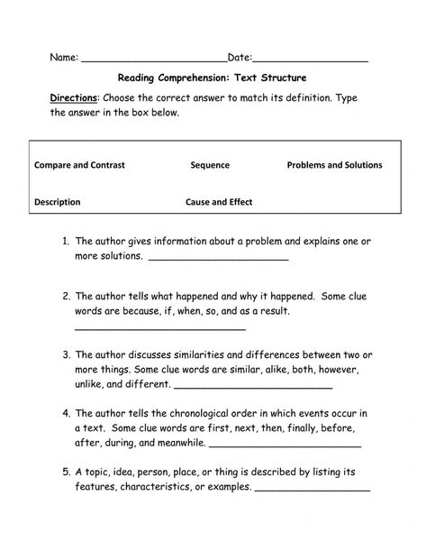 Text Structure Worksheets, Third Grade Writing, Essay Structure, Essay Template, Text Structure, Second Semester, Spelling Lists, Professional Writing, Dissertation Writing