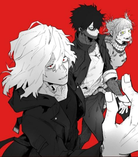 League Of Villains, Tomura Shigaraki, Anime Villians, I Love Anime, Hero Academia Characters, Boku No Hero, Cute Pokemon, My Hero Academia Manga, My Hero