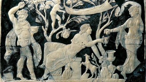 In The Bacchae, hedonistic rites are introduced to Thebes by the god Dionysus (Credit: Getty Images) The Cult Of Dionysus, Cult Of Dionysus, The Bacchae, Emperor Augustus, Greek Tragedy, Pompeii And Herculaneum, Roman Art, Classical Style, The Secret History