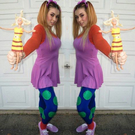 90s Inspired Halloween Costumes, Rugrats Costume, Angelica Pickles, 90s Halloween Costumes, 90s Costume, 90s Halloween, Halloween Spooktacular, Diy Kostüm, Nickelodeon Cartoons