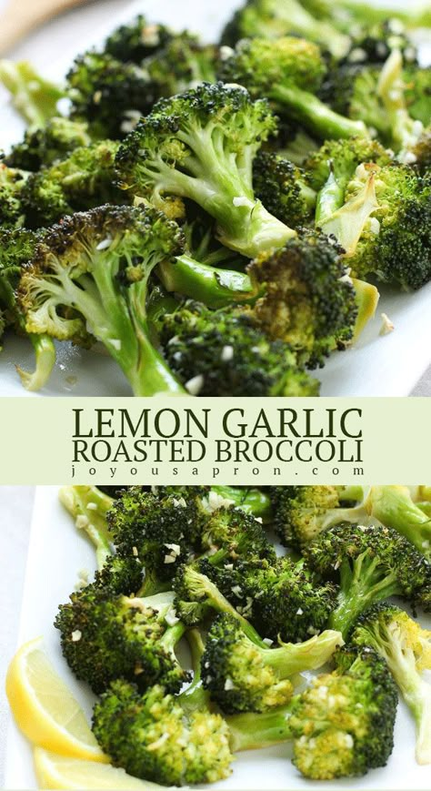 Recipe For Fresh Broccoli, Parmesan Roasted Broccoli, Diet Lunch, Garlic Roasted Broccoli, Garlic Broccoli, Glutenfree Recipe, Healthy Veggie, Dish Ideas, Appetizer Ideas