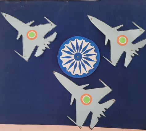 Defence Study Book Decoration, Soft Board Decoration, Indian Airforce, Indian Navy Day, Air Force Day, Indian Defence, Navy Day, Flannel Board, Indian Air Force