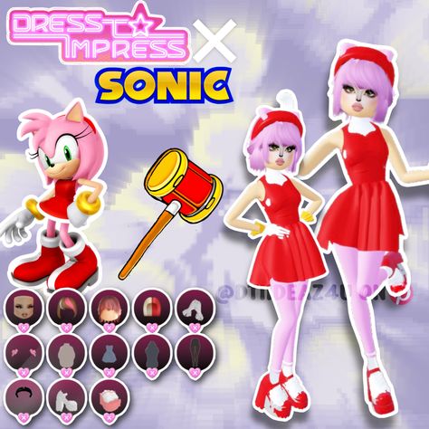 • 🏵️ • - #fyp #dti #dresstoimpress #dress #to #impress #roblox #dtiideas #aesthetic #outfitideas #dresstoimpressideas #idea #board #pin #robloxpin #robloxdti #robloxdresstoimpress Video Game Outfits, Arcade Video Games, Board Pin, Amy Rose, Idea Board, Video Game Characters, Gaming Clothes, The Hedgehog, Game Night