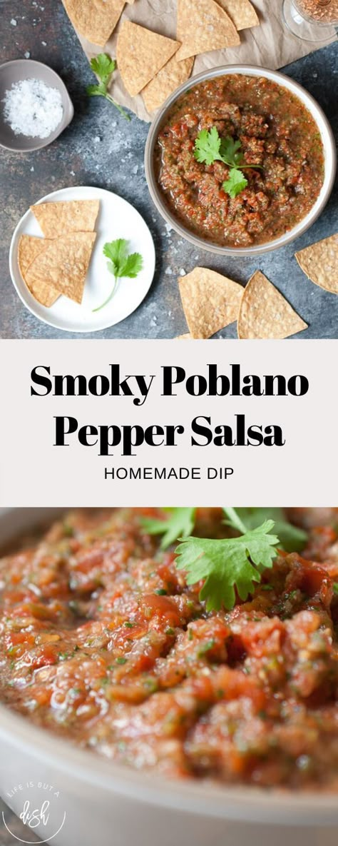 Poblano Pepper Salsa, Poblano Recipes, Fresh Corn Salsa, Poblano Peppers Recipes, Misfits Market, Poblano Pepper, Roasted Poblano Peppers, Pepper Salsa, Poblano Peppers